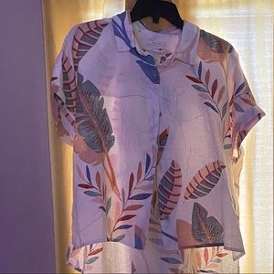 Cynthia Rowley floral top